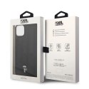 Etui Karl Lagerfeld Puffy Ikonik Pin na iPhone 14 Plus - czarne Karl Lagerfeld