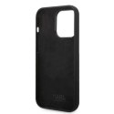 Etui Karl Lagerfeld Silicone RSG na iPhone 14 Pro - czarne Karl Lagerfeld