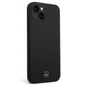 Etui Mercedes Silicone Line na iPhone 14 Plus - czarne Mercedes