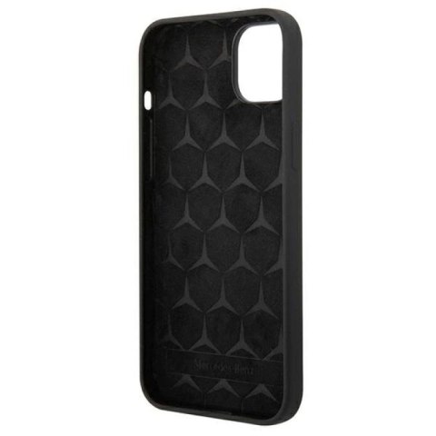 Etui Mercedes Silicone Line na iPhone 14 Plus - czarne Mercedes