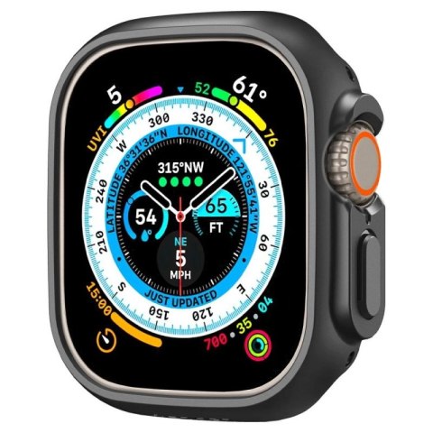 Etui Spigen Thin Fit na Apple Watch Ultra (49 mm) - czarne Spigen
