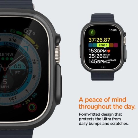 Etui Spigen Thin Fit na Apple Watch Ultra (49 mm) - czarne Spigen