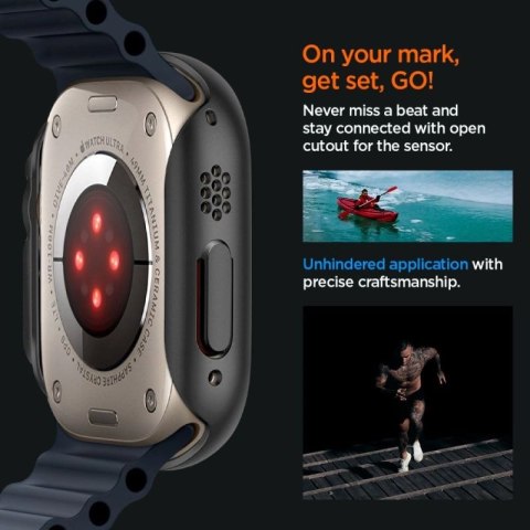 Etui Spigen Thin Fit na Apple Watch Ultra (49 mm) - czarne Spigen
