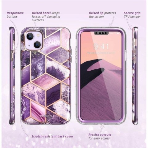 Etui Supcase Cosmo na iPhone 14 Plus - różowy marmur Supcase