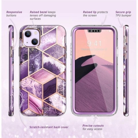 Etui Supcase Cosmo na iPhone 14 Plus - różowy marmur Supcase