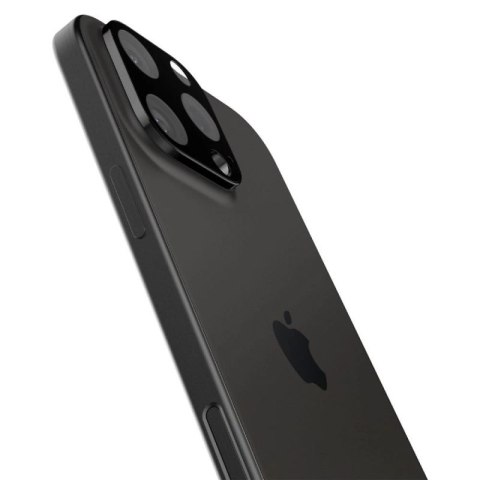 Osłona aparatu Spigen Optik.tR Camera Protector na iPhone 14 Pro / Pro Max / 15 Pro / Pro Max / 16 Pro / Pro Max- czarna 2 szt. Spigen