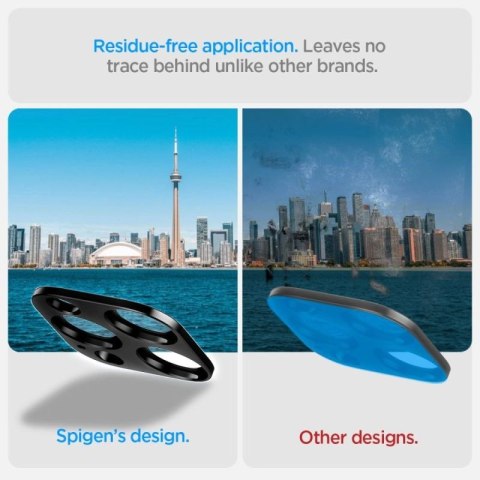 Osłona aparatu Spigen Optik.tR Camera Protector na iPhone 14 Pro / Pro Max / 15 Pro / Pro Max / 16 Pro / Pro Max- czarna 2 szt. Spigen