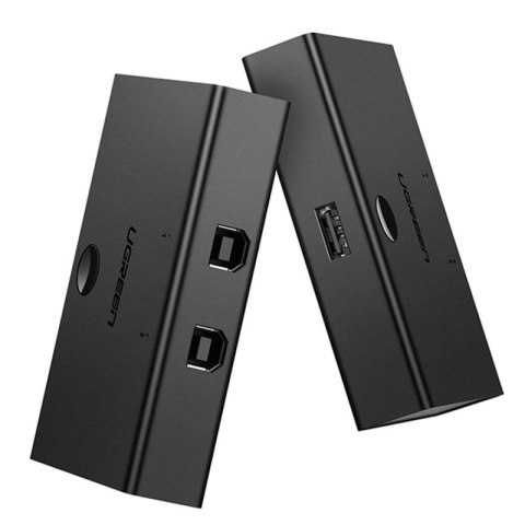 Ugreen switch przełącznik 2xUSB-B - USB-A czarny (30345) UGREEN