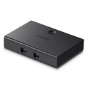 Ugreen switch przełącznik 2xUSB-B - USB-A czarny (30345) UGREEN
