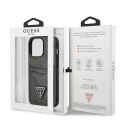 Etui Guess 4G Triangle Logo Cardslot na iPhone 13 Pro / 13 - czarne Guess