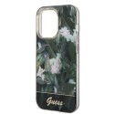 Etui Guess Jungle Collection na iPhone 14 Pro Max - zielone Guess