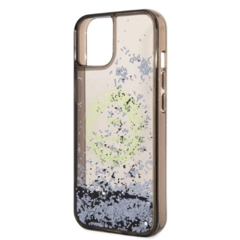 Etui Karl Lagerfeld Liquid Glitter RSG na iPhone 14 Plus - czarne Karl Lagerfeld
