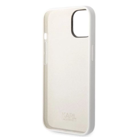 Etui Karl Lagerfeld Silicone Choupette na iPhone 14 Plus - białe Karl Lagerfeld