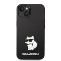 Etui Karl Lagerfeld Silicone Choupette na iPhone 14 Plus - czarne Karl Lagerfeld