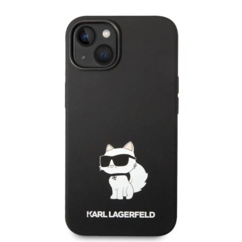 Etui Karl Lagerfeld Silicone Choupette na iPhone 14 Plus - czarne Karl Lagerfeld