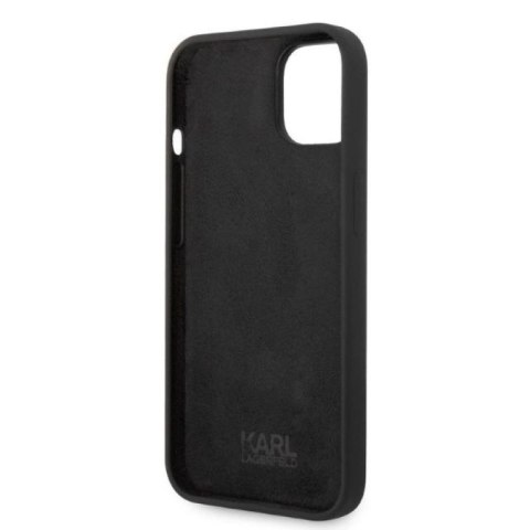 Etui Karl Lagerfeld Silicone Choupette na iPhone 14 Plus - czarne Karl Lagerfeld