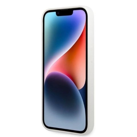 Etui Karl Lagerfeld Silicone Choupette na iPhone 14 Pro - białe Karl Lagerfeld