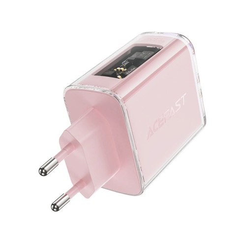 Acefast ładowarka GaN 65W 3 porty (1xUSB, 2xUSB C) szara (A45) Acefast
