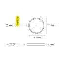 Baseus Simple Mini3 ładowarka magnetyczna MagSafe Qi 15W niebieska Baseus