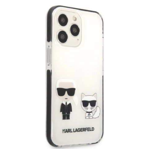 Etui Karl Lagerfeld Karl&Choupette na iPhone 13 Pro Max - białe Karl Lagerfeld