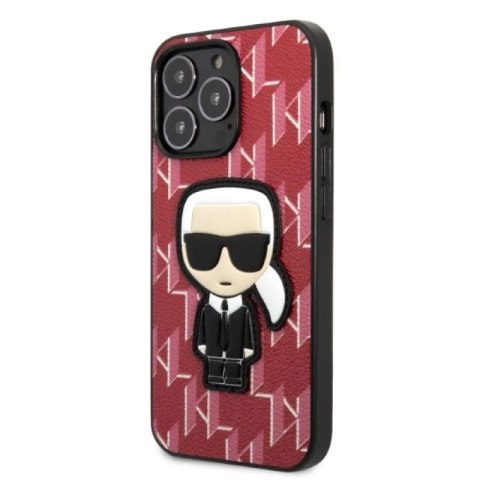Etui Karl Lagerfeld Monogram Ikonik Patch na iPhone 13 Pro Max - czerwone Karl Lagerfeld
