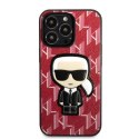Etui Karl Lagerfeld Monogram Ikonik Patch na iPhone 13 Pro / iPhone 13 - czerwone Karl Lagerfeld