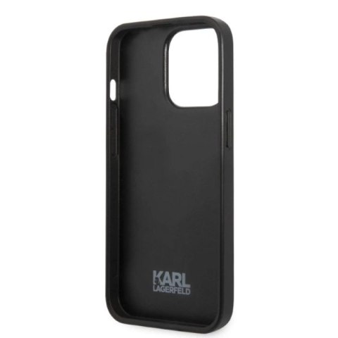 Etui Karl Lagerfeld Monogram Ikonik Patch na iPhone 13 Pro / iPhone 13 - czerwone Karl Lagerfeld