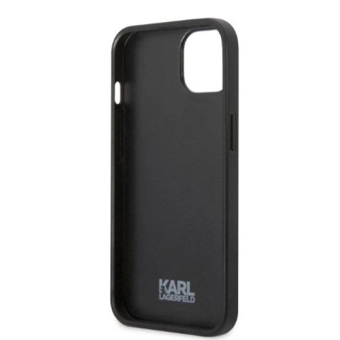 Etui Karl Lagerfeld Monogram Ikonik Patch na iPhone 13 - czerwone Karl Lagerfeld