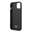 Etui Karl Lagerfeld Monogram Ikonik Patch na iPhone 13 mini - czerwone Karl Lagerfeld