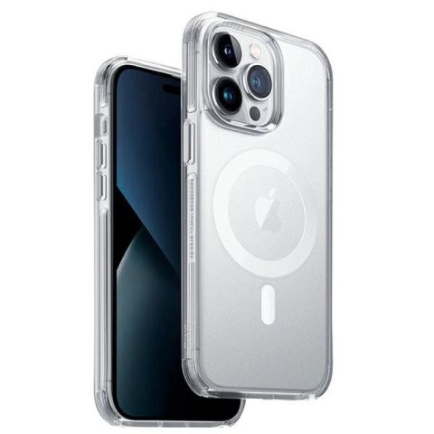 Etui UNIQ Combat Magclick Charging na iPhone 14 Pro Max - przezroczyste UNIQ