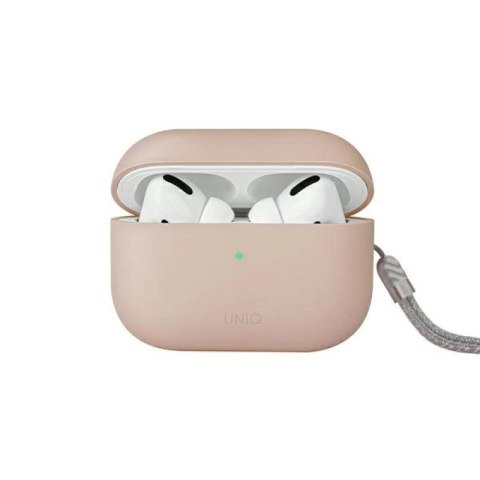 Etui Uniq Lino na AirPods Pro 2 - różowe UNIQ