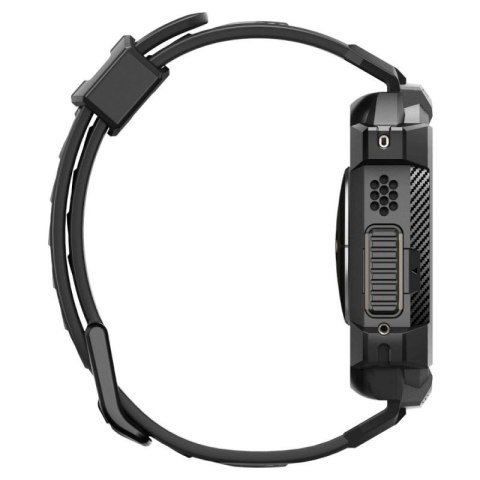 Etui z paskiem Spigen Rugged Armor Pro na Apple Watch Ultra (49 mm) - czarne Spigen