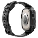 Etui z paskiem Spigen Rugged Armor Pro na Apple Watch Ultra (49 mm) - czarne Spigen