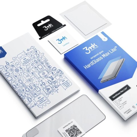 Szkło 9H 3mk HardGlass Max Lite™ na Redmi Note 12 Pro 3mk Protection