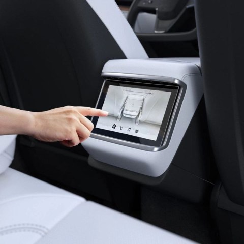 Szkło hartowane Spigen Glas.tR Slim na Tesla Model X 2022 / Model S 2021 - czarne Spigen