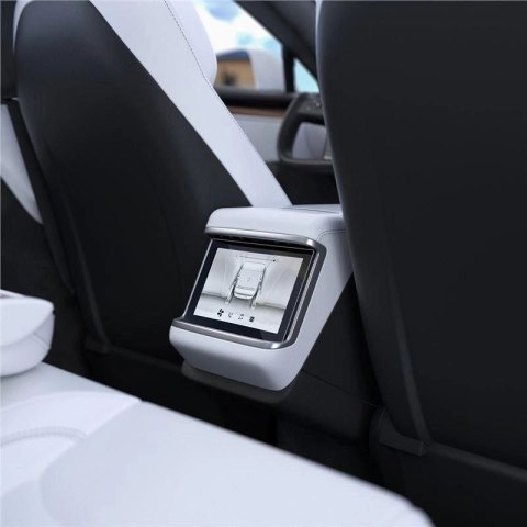 Szkło hartowane Spigen Glas.tR Slim na Tesla Model X 2022 / Model S 2021 - czarne Spigen