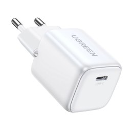 Szybka ładowarka sieciowa GaN USB C 30W PD Ugreen Nexode Mini - biała UGREEN
