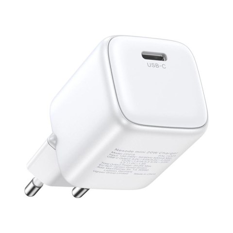Szybka ładowarka sieciowa GaN USB C 30W PD Ugreen Nexode Mini - biała UGREEN