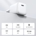 Szybka ładowarka sieciowa GaN USB C 30W PD Ugreen Nexode Mini - biała UGREEN
