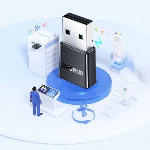 Adapter Bluetooth USB Baseus BA07 - czarny Baseus