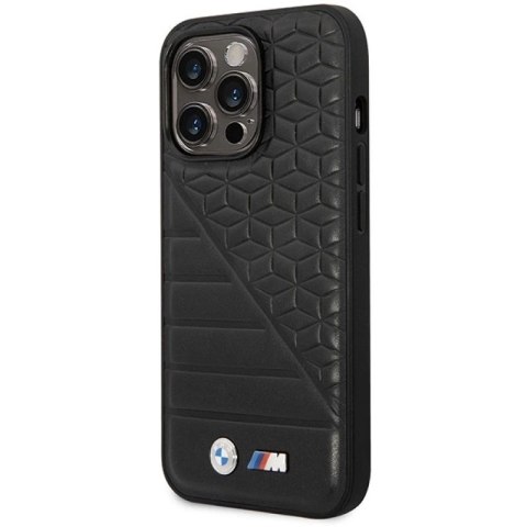 Etui BMW Bi Pattern na iPhone 14 Pro 6,1" - czarne BMW