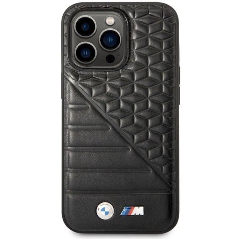 Etui BMW Bi Pattern na iPhone 14 Pro 6,1" - czarne BMW