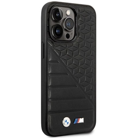 Etui BMW Bi Pattern na iPhone 14 Pro 6,1" - czarne BMW