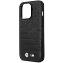 Etui BMW Bi Pattern na iPhone 14 Pro 6,1" - czarne BMW