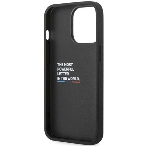 Etui BMW Bi Pattern na iPhone 14 Pro 6,1" - czarne BMW