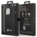 Etui BMW Bi Pattern na iPhone 14 Pro 6,1" - czarne BMW
