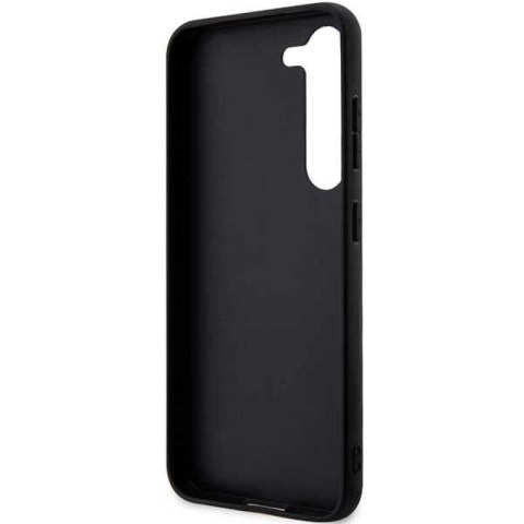 Etui Ferrari Hot Stamp Lines na Samsung Galaxy S23+ - czarne Ferrari