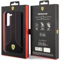 Etui Ferrari Perforated 296 P na Samsung Galaxy S23+ - czarne Ferrari