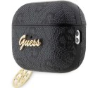 Etui Guess 4G Charm Collection na AirPods Pro 2 - czarne Guess