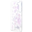 Etui Guess Flower Collection na Samsung Galaxy S23 - białe Guess